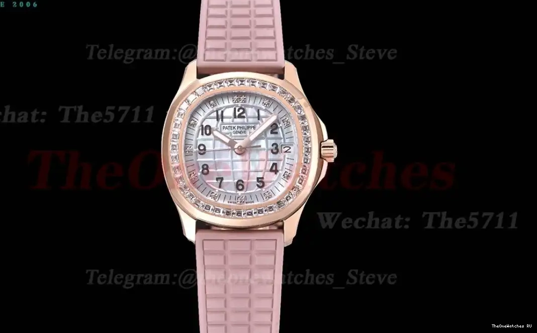 Mop A324 35.6mm Dia Dial Ladies PPF Aquanaut RU RG 0427